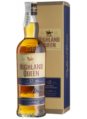 Віскі бленд Highland Queen 0,7л 12р.40%п.к.Шотландія 58146 фото