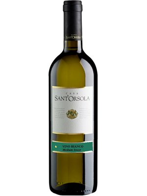 Вино Б"янко Sant*Orsola н/солод.біле 0,75л Італія 38729 фото