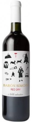 Вино виноград.натур.н/сол.черв. Baron Simon Red Semi-Sweet 0,75л Іспанія 59449 фото