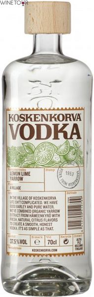 Алко.напій Koskenkorva Lemon Lime Yarrow 37,5 % 0,7л Фінляндія 55667 фото