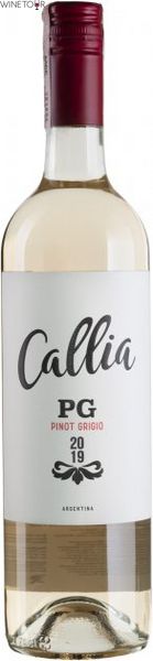 Вино Callia Alta Pinot Grigio Salentein сух.біле 0,75л Аргентина 30898 фото