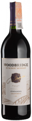 Вино виноград.натур.сухе черв Woodbridge Zinfandel Robert Mondavi 0,75л США 57004 фото