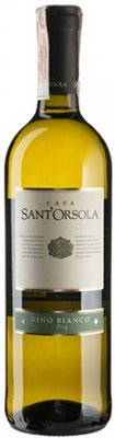 Вино Б"янко Sant*Orsola сухе біле 0,75л Італія 38730 фото