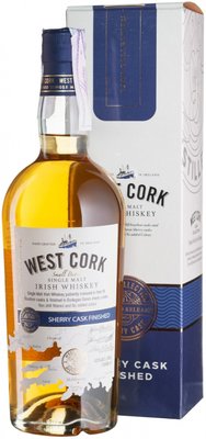 Віскі односолод.West Cork Small Batch Sherry Cask 43% 0.7л Ірландія 51208 фото