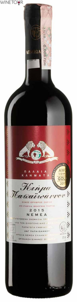 Вино виноград.натур.сухе черв.Old Vines 2015 Ktima Papaioannou 0,75л Греція 56173 фото