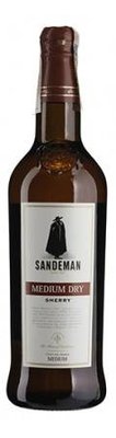Вино Sandeman Medium Dry Херес біле 0,75л Іспанія 30905 фото