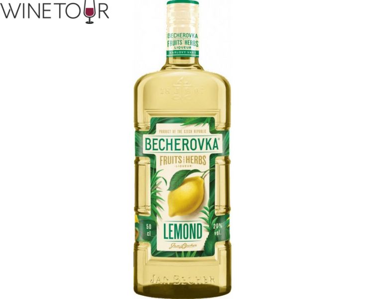 Лікерна настоянка на травах Becherovka Lemond 0.5 л 20% 59329 фото