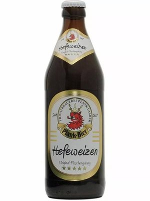 Пиво світле нефільтр.непастериз.Лайтес Хефевайцен Plank 0,5л Німеччина 56382 фото
