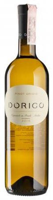 Вино Піно Гріджио Dorigo сухе біле 0,75л Італія 38279 фото