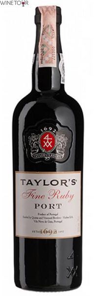 Вино кріпл.портвейн черв.Файн Рубі,Taylor's 0,75л Португалія 56378 фото