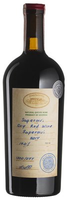 Вино Saperavi Reserve Rcheuli Qvevri Tchotiashvili сухе черв.0,75л Грузія 48675 фото