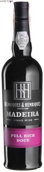Вино кріпл.Мадера Full Rich Henriques % Henriques 0.5л Португалія 56552 фото