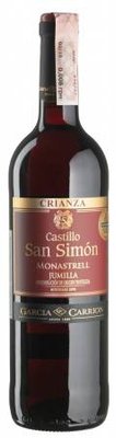 Вино Castillo San Simon Crianza сухе червоне 0,75л Іспанія 43171 фото