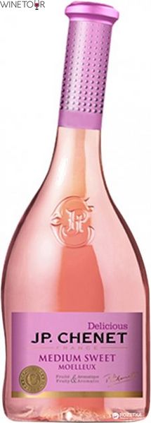 Вино J.P. Chenet Rose Medium Sweet 0,75л рож.н/сол.Франція 55507 фото
