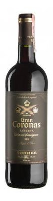 Вино виноград.натур.сухе черв.Gran Coronas Torres 0,75л Іспанія 56068 фото