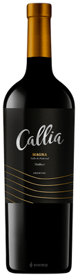 Вино виноград.натур.сухе черв.Callia Malbec Magna Callia 0,75л Аргентинаа 56438 фото