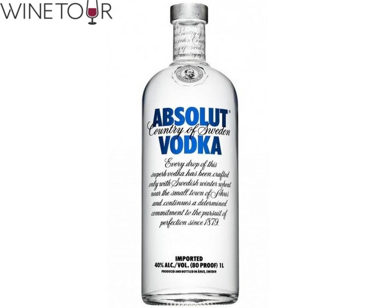 Горілка Absolut (Абсолют) 1 л 40% 18475 фото