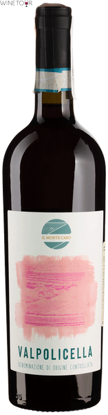 Вино виноград.натур.сухе червоне Вальполічелла DOC ІІ Monte Caro 0,75л Італія 62766 фото