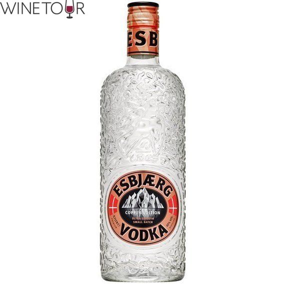 Горілка Esbjaerg Vodka Copper Edition 40% 0,7л Нідерланди 58696 фото