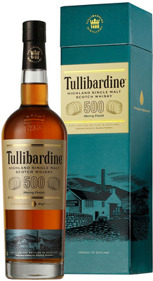 Віскі односолод.Tullibardine Sherry Finish500 0.7л под.кор.43%Шотландія 37834 фото