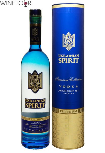 ГОРІЛКА 0.7Л 40% PREMIUM UKRAINIAN SPIRIT ТУБУС 61988 фото