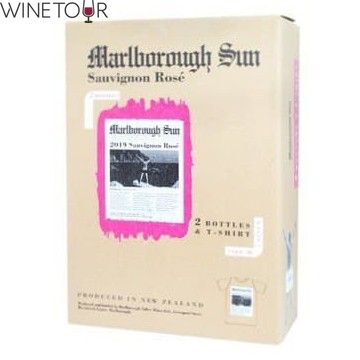 Вино Sauvignon Rose Marlborough Sun сухе рож.2*0,75л+ футболка Marlborough Sun Н.Зеландія 52316 фото